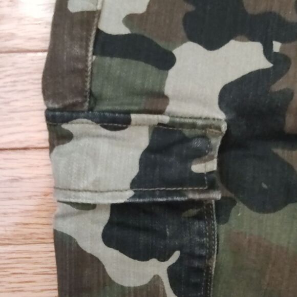 Black Orchid skinny cargo camo jeans stretchy 25 - Picture 13 of 13